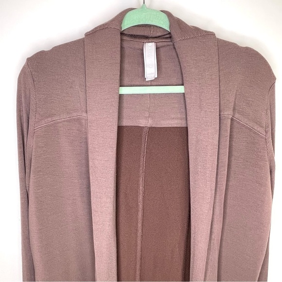 Athleta Canopy Wrap in Nirvana Maeve Long Open Cardigan Size Small Oversized - Picture 4 of 11